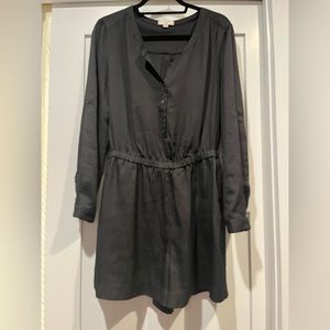 LOFT black long sleeve romper